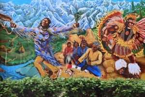 The Negro Speaks of Rivers by Langston Hughes – Mural Chicago 1999
